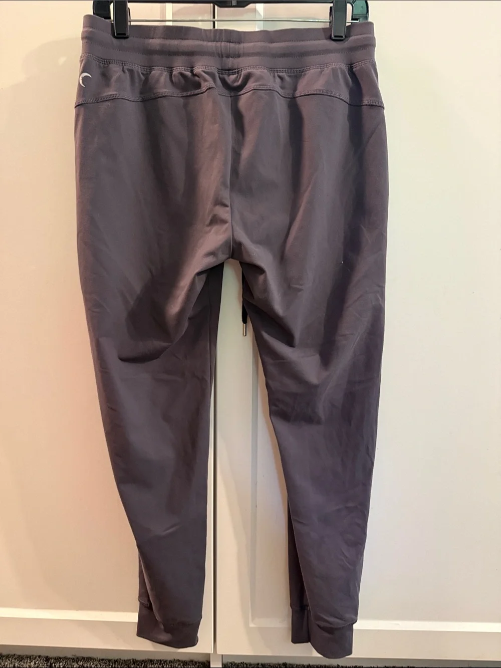 ZYIA Active Women’s Medium Charcoal Gray Jogger Pants Drawstring Stretch